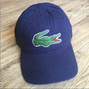Lacoste Accessories - New Lacoste Unisex Navy Blue Hat Cap Lacoste Accessories - New Lacoste Unisex Navy Blue Hat Cap